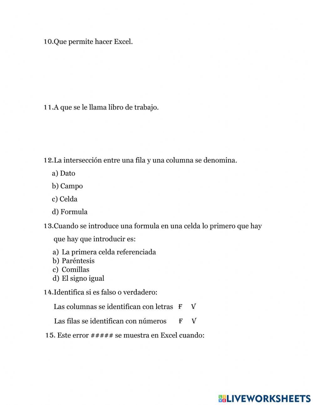 Word, PowerPoint y Excel