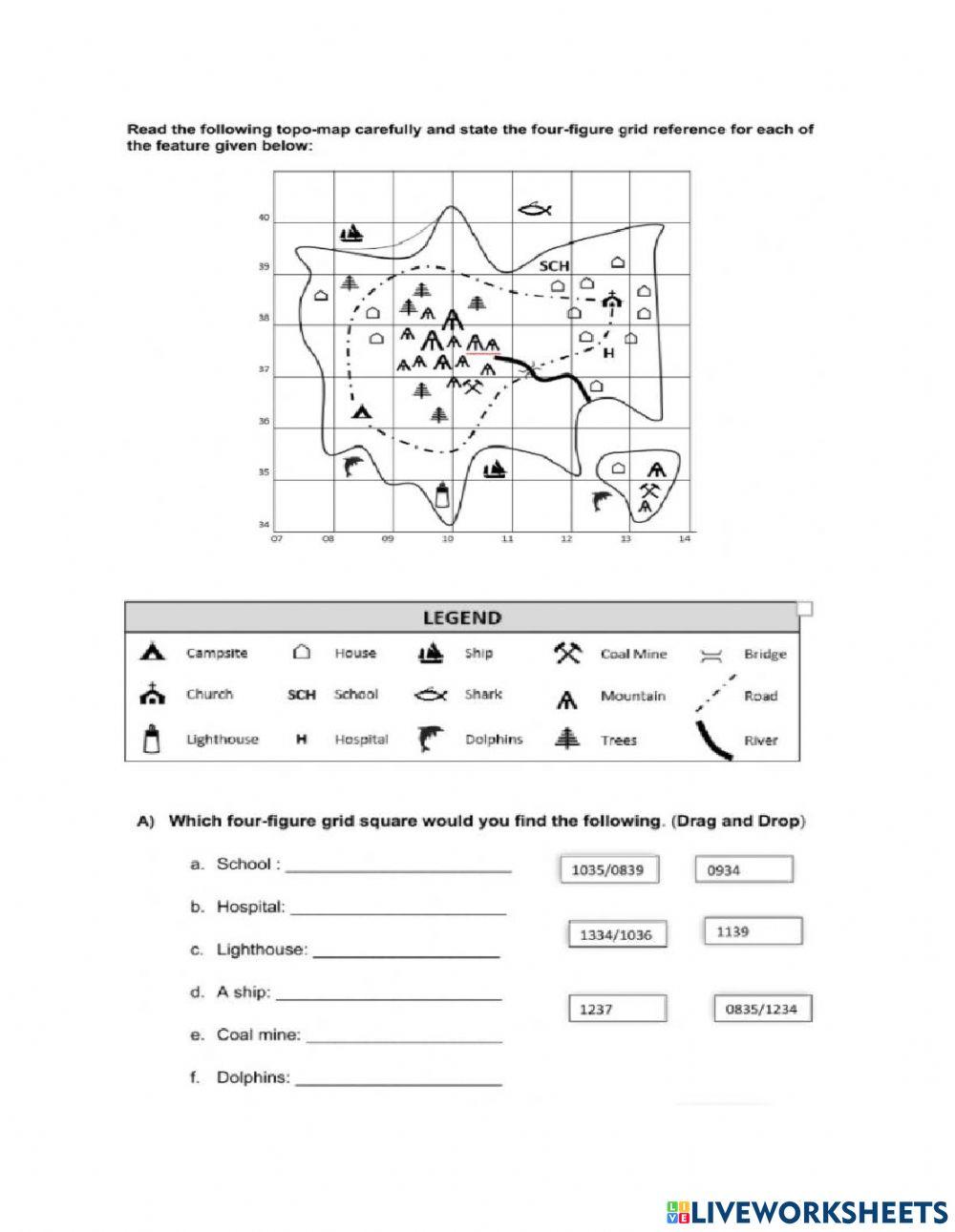 4 FIG GRID REFERENCE