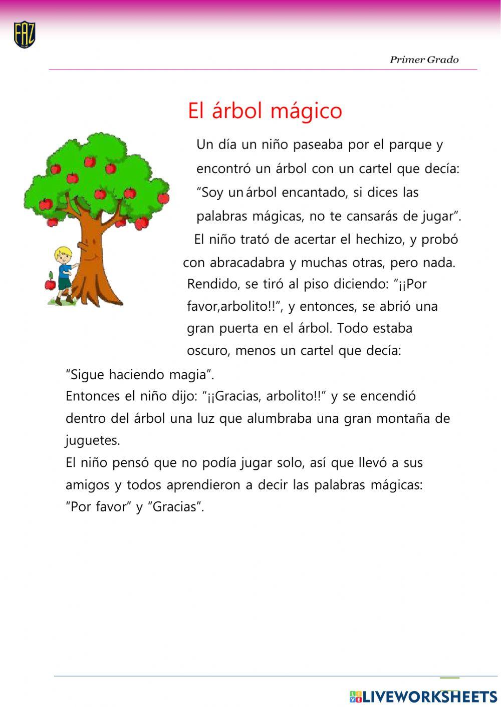 Faz arbol mágico