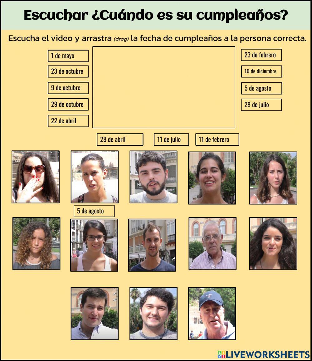 ¿Cuando es su cumpleaños?