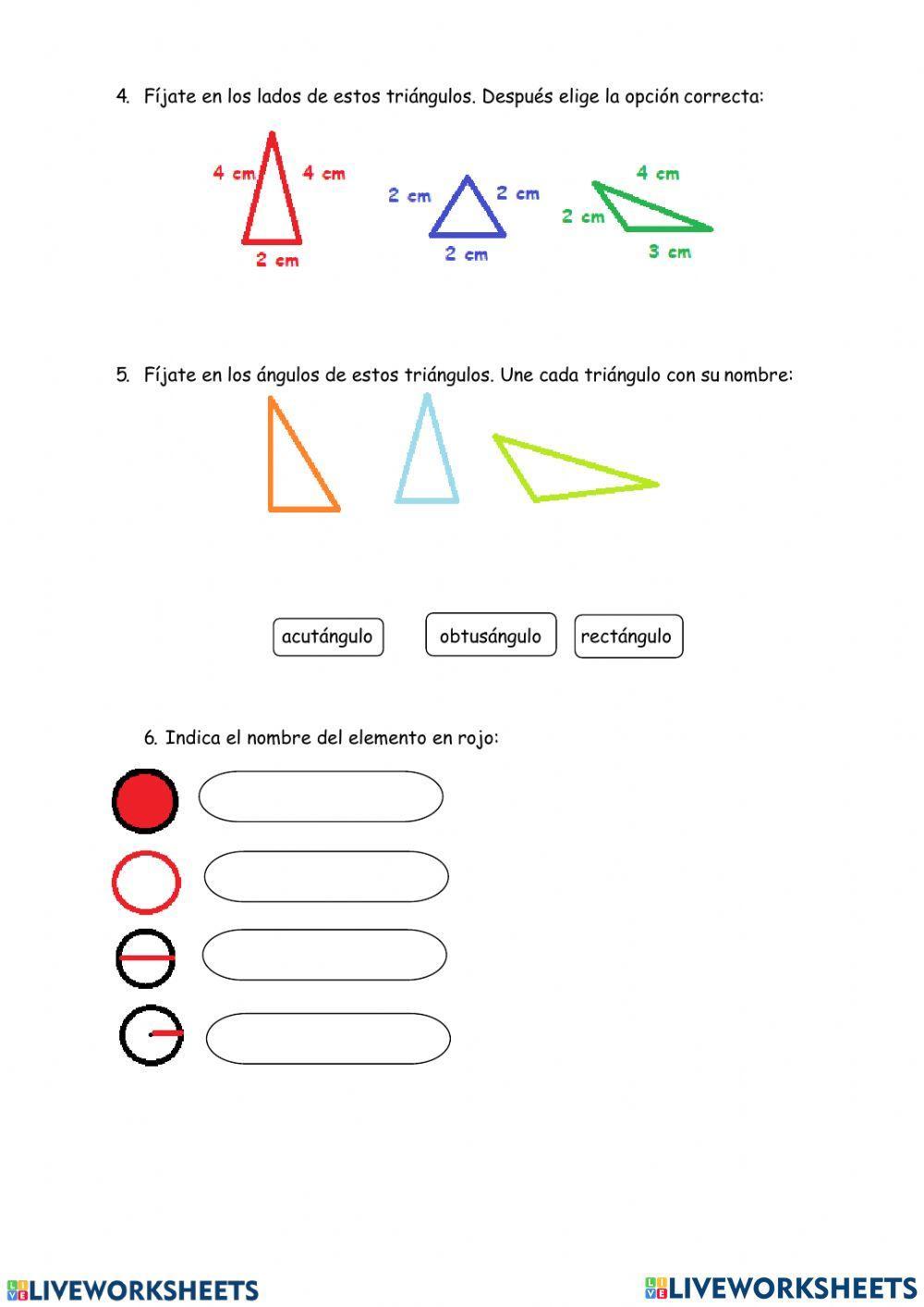 Perímetro y circunferencia.