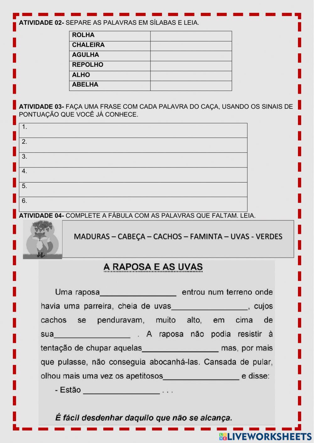 Atividade sistematização 01