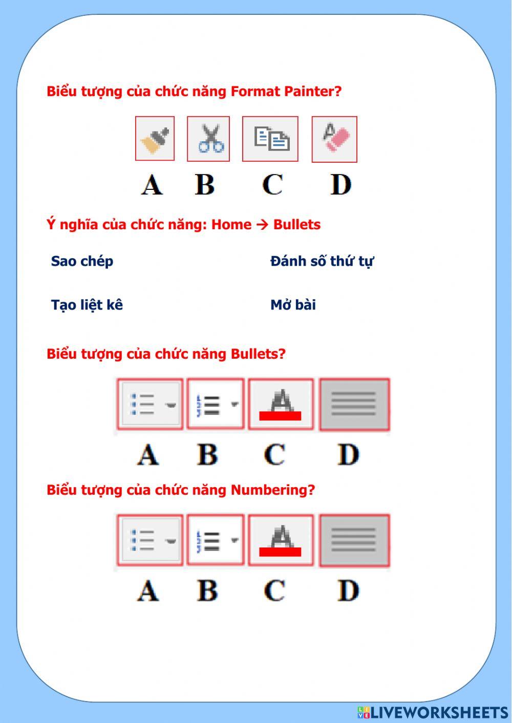 Tin học - Khối 10