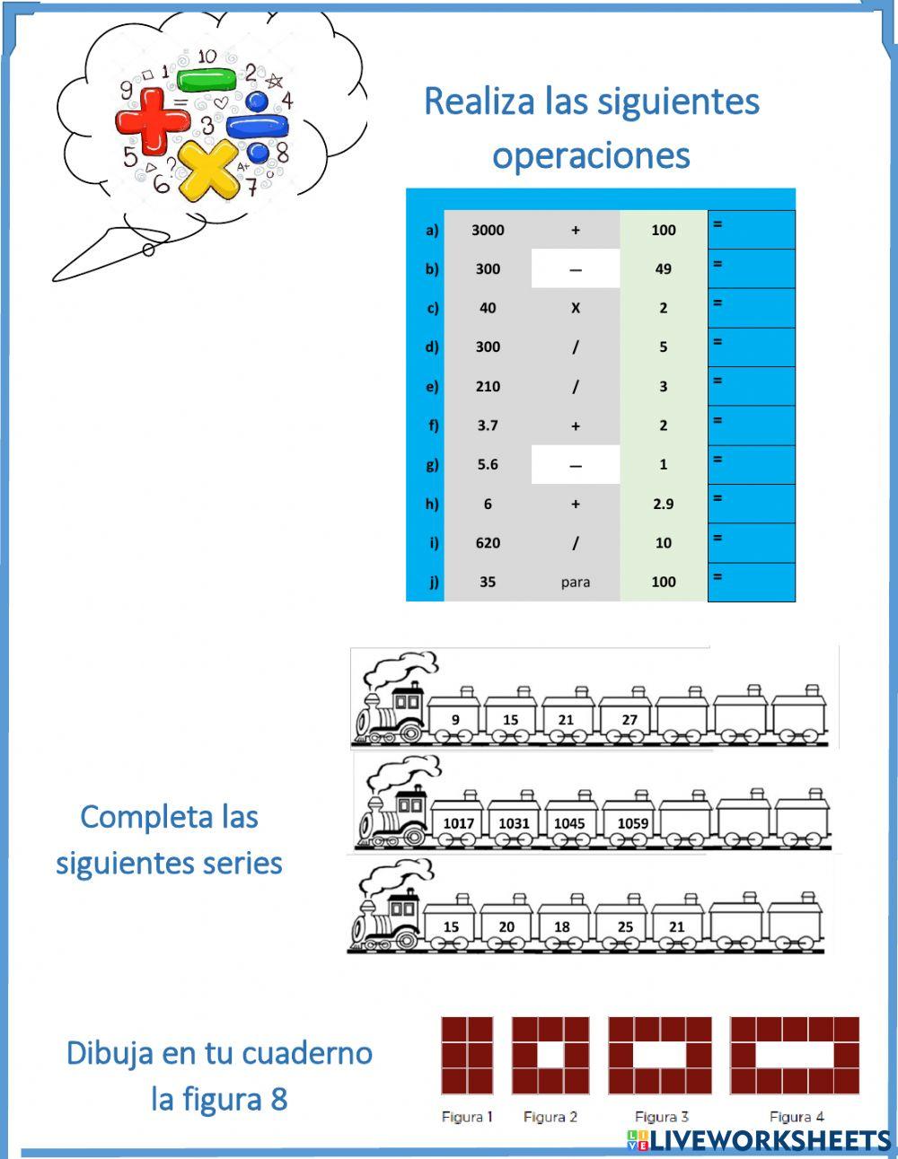 Cálculo mental y series 4.2