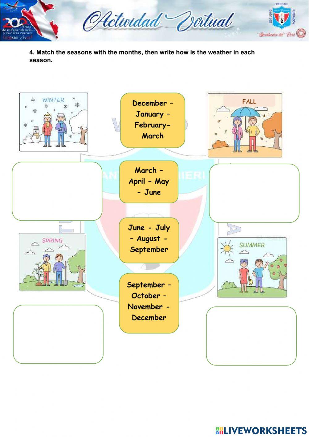 The weather is changing