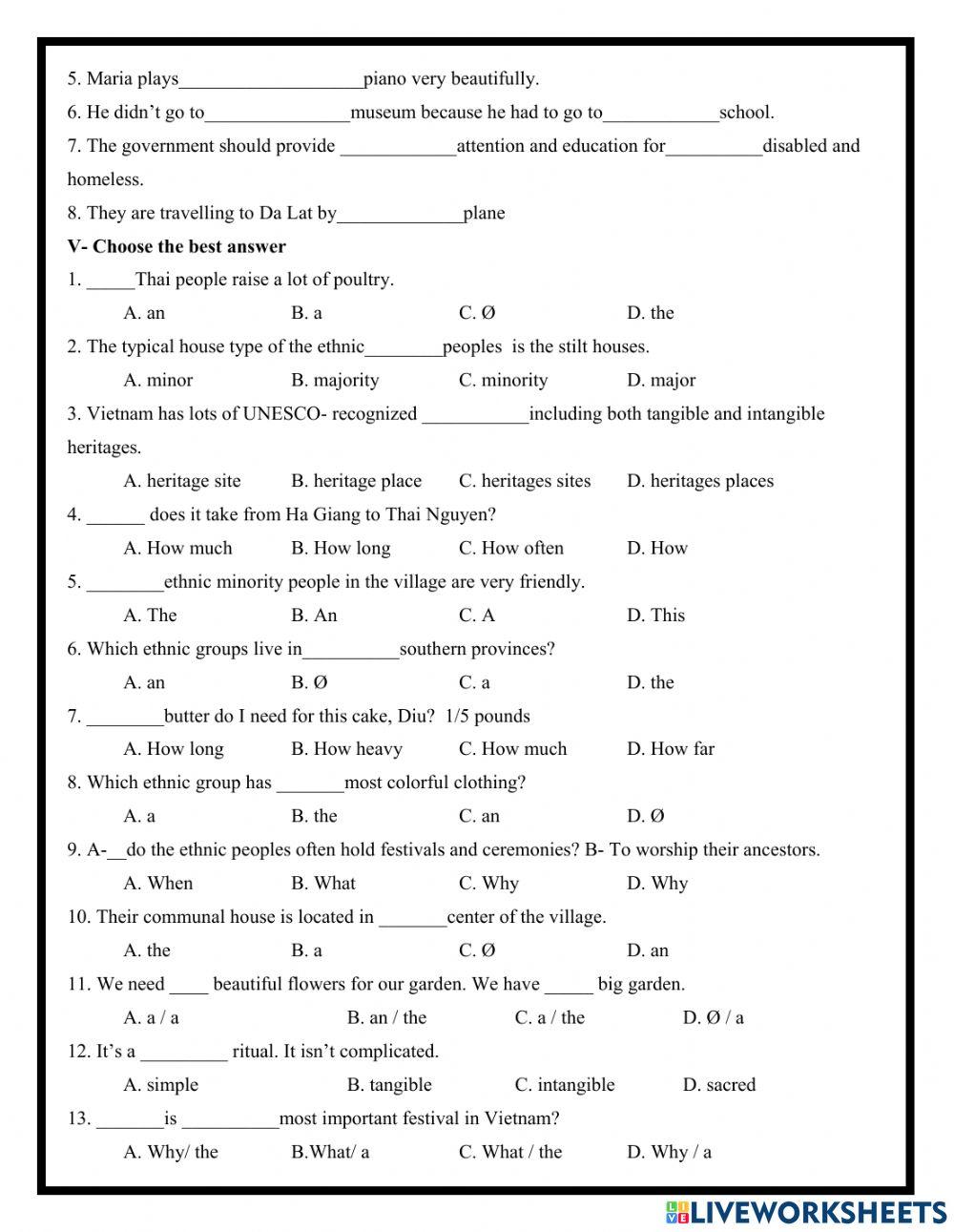 Grade 8- unit 3 (cont)