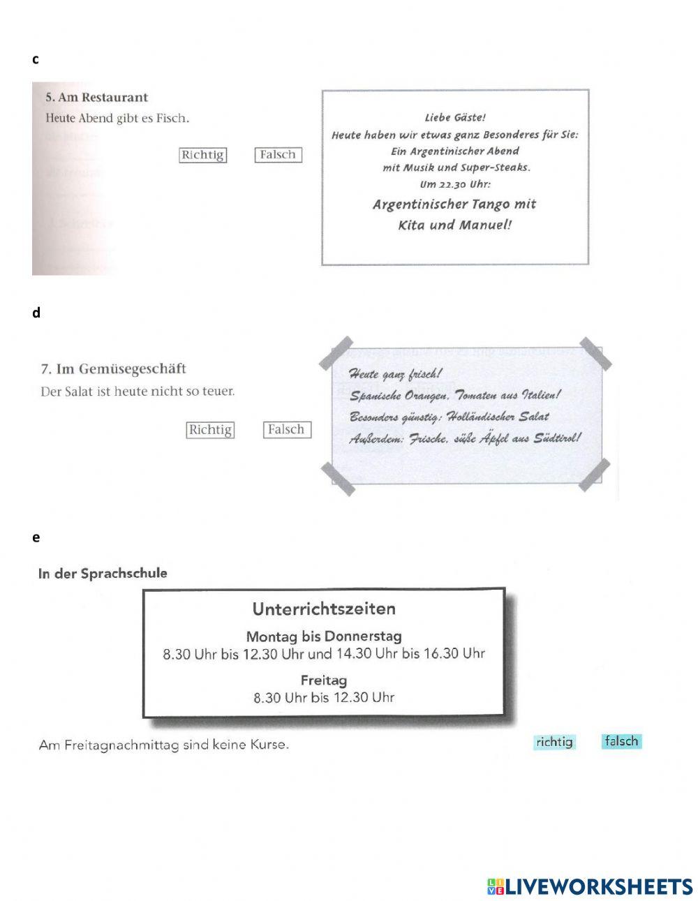 Test zu Lektionen 5 und 6