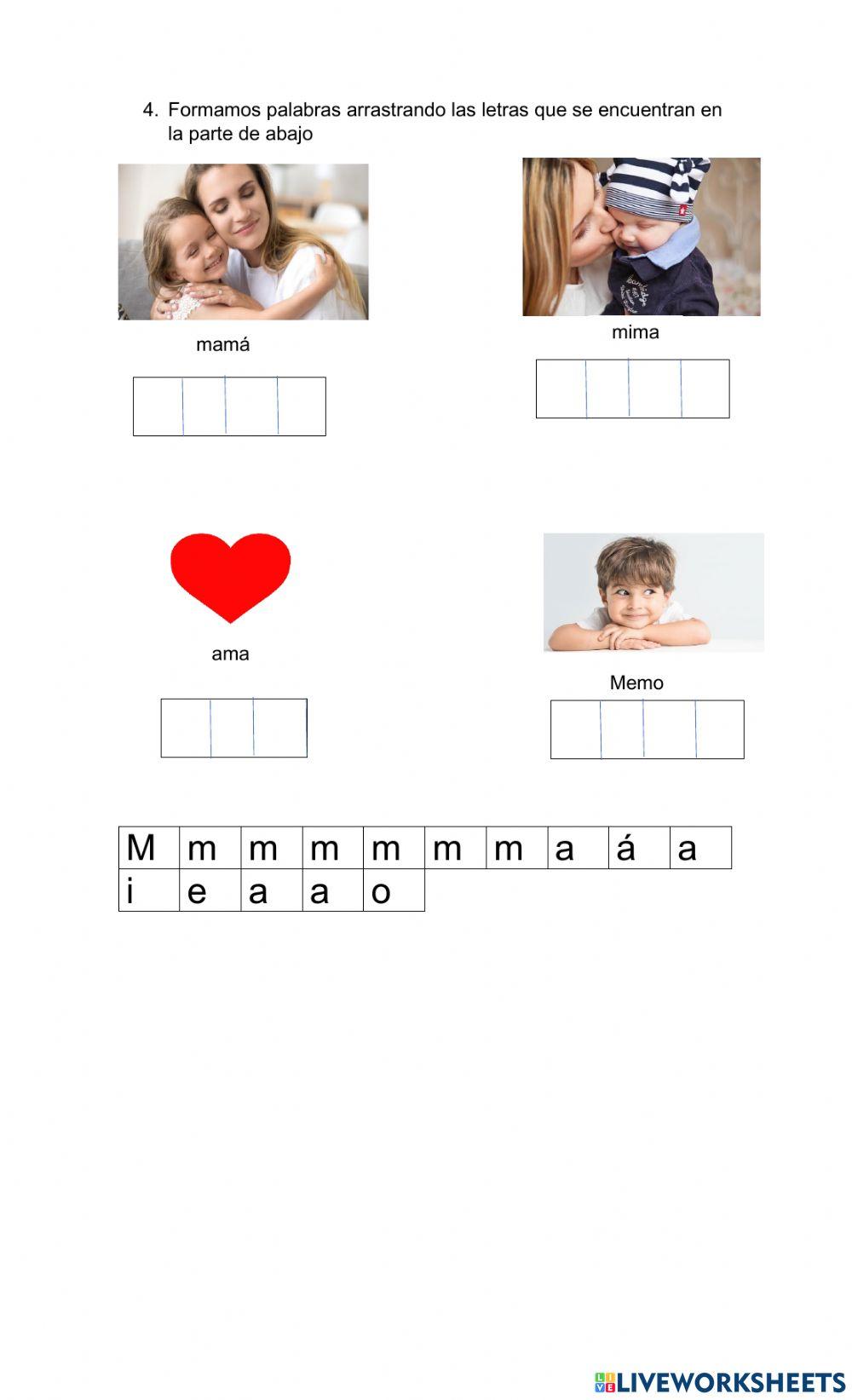 Descomposición de palabras