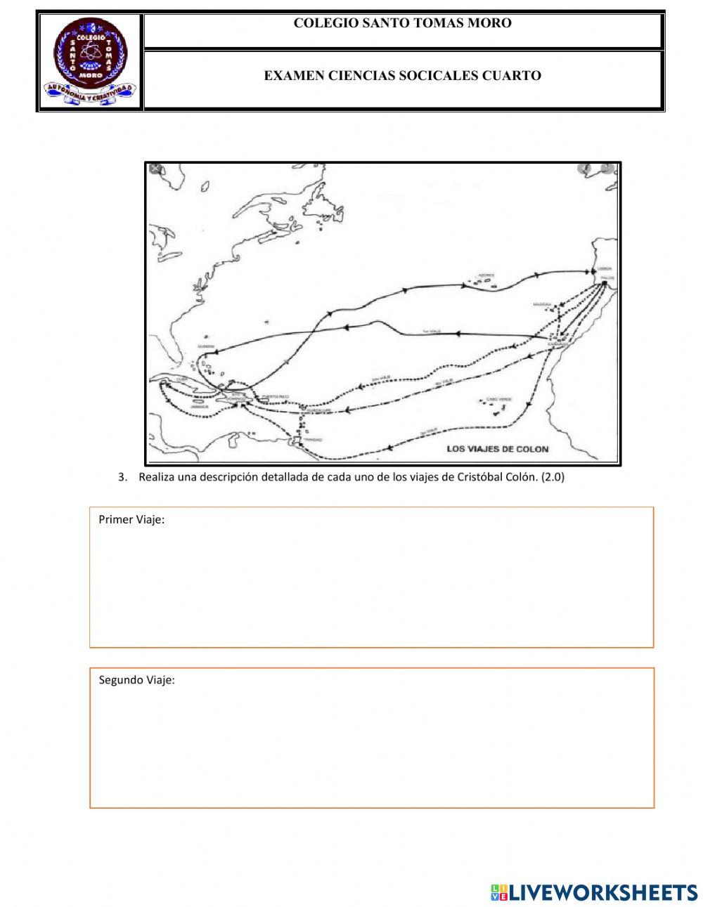 Examen descubrimiento cuerto