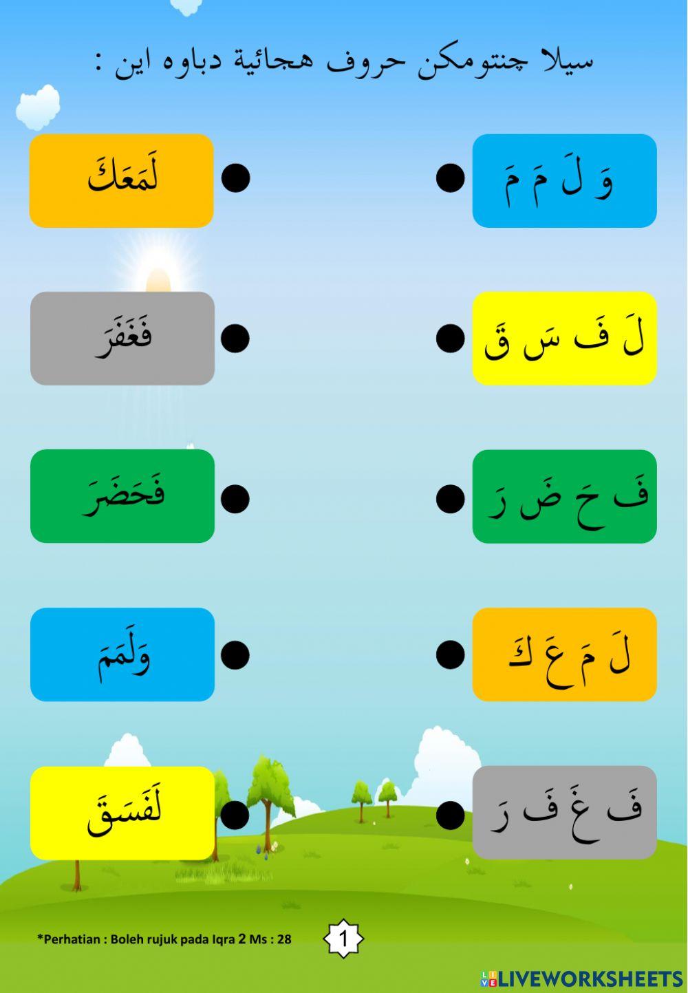 Latihan Iqra 2 Ms 28