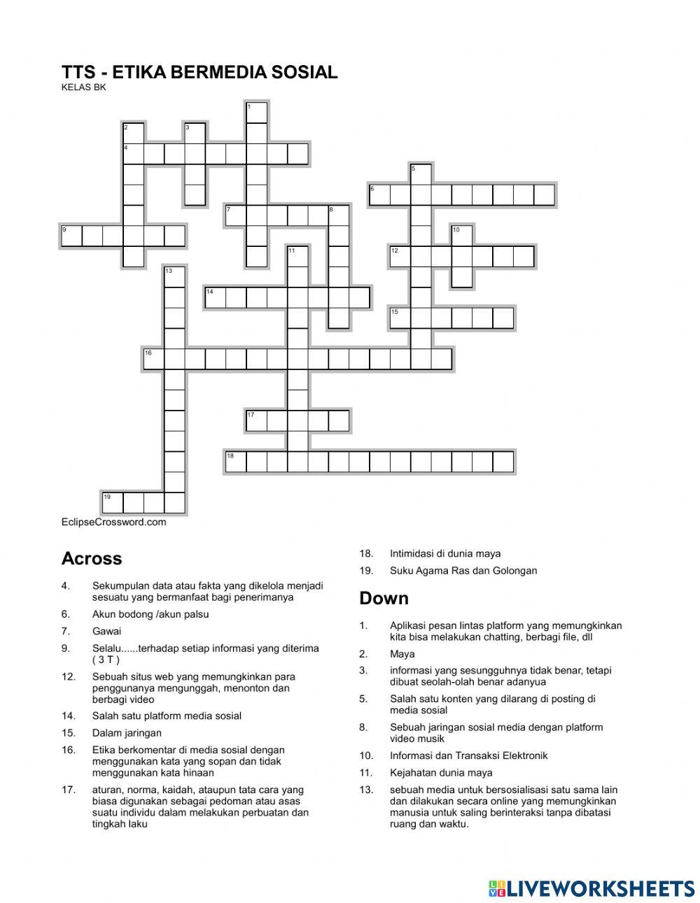 Tts etika bermedia sosial