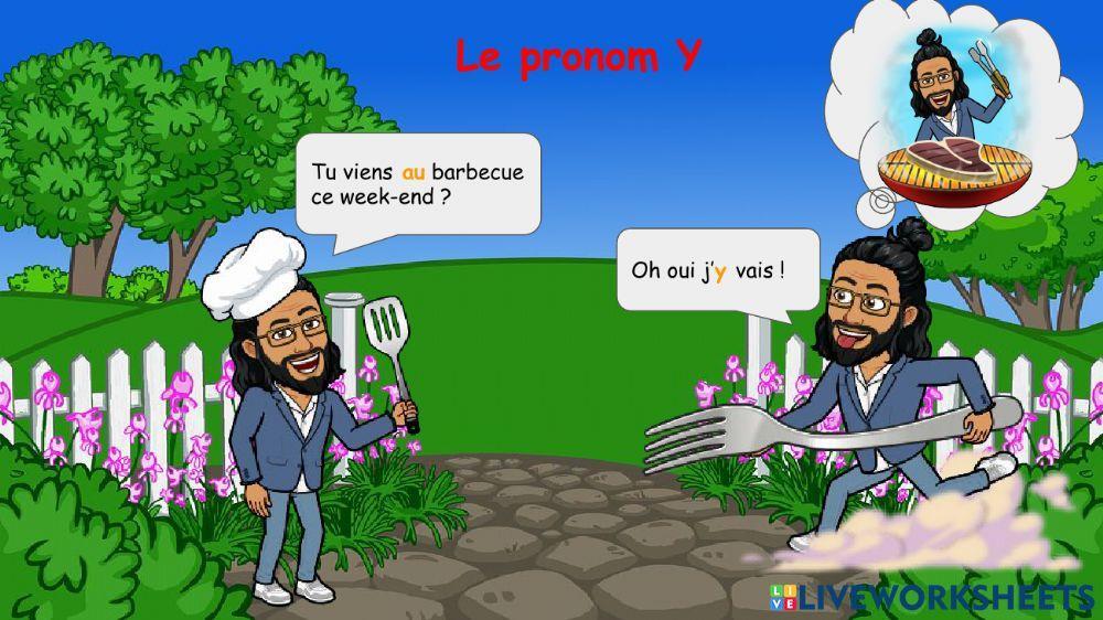 Le pronom y