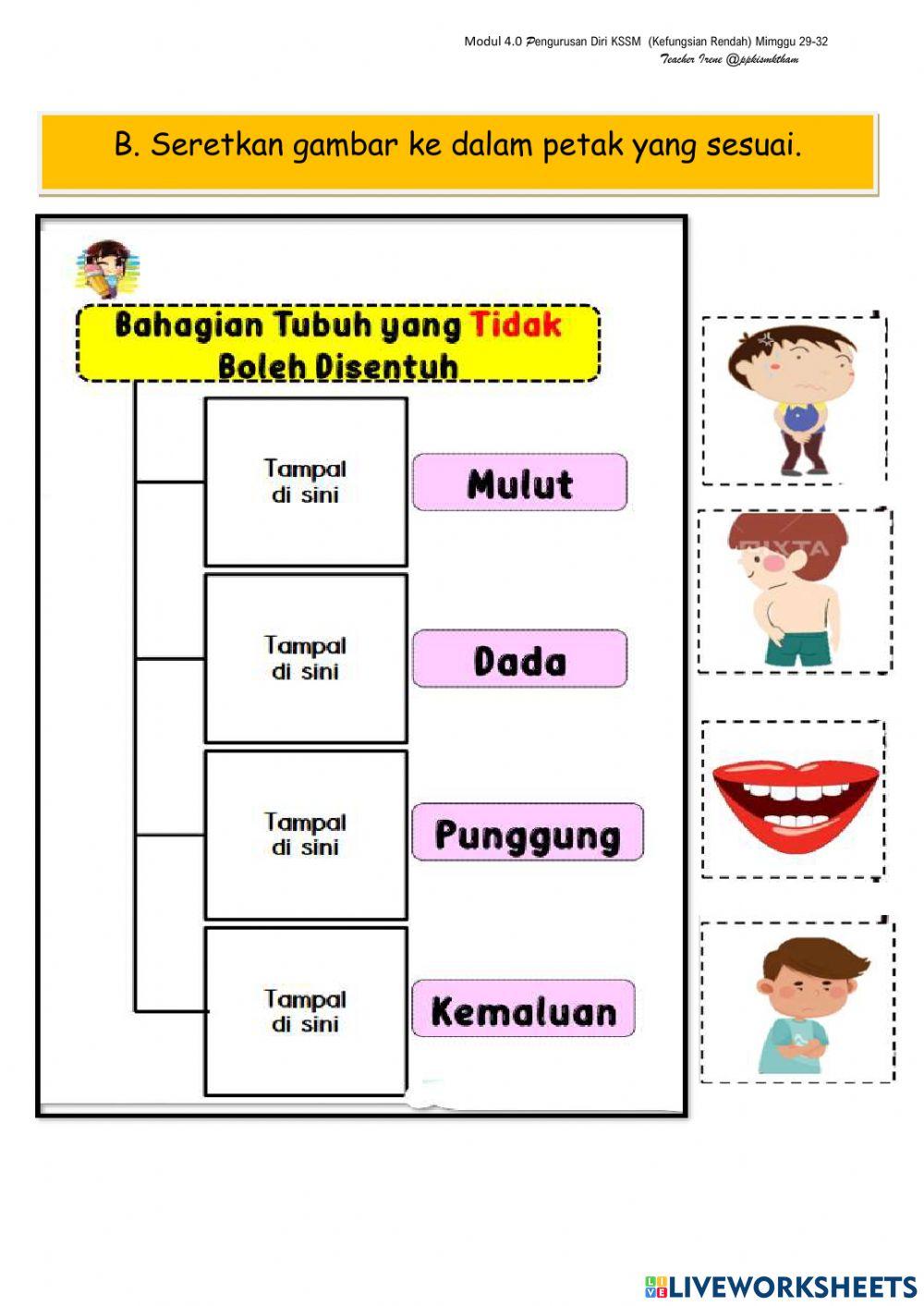 Bahagian yang tidak boleh disentuh