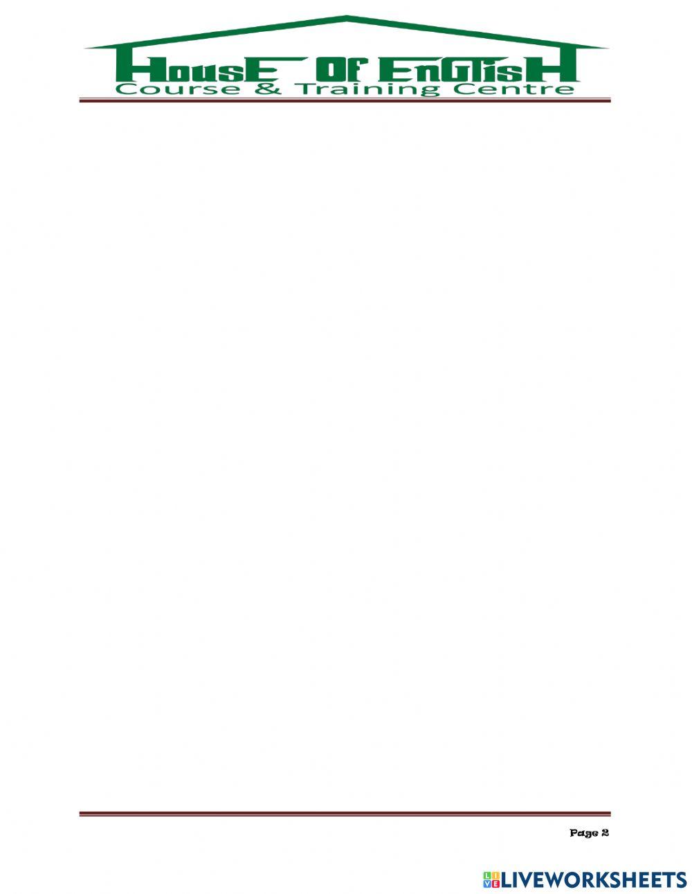 New year's resolutions