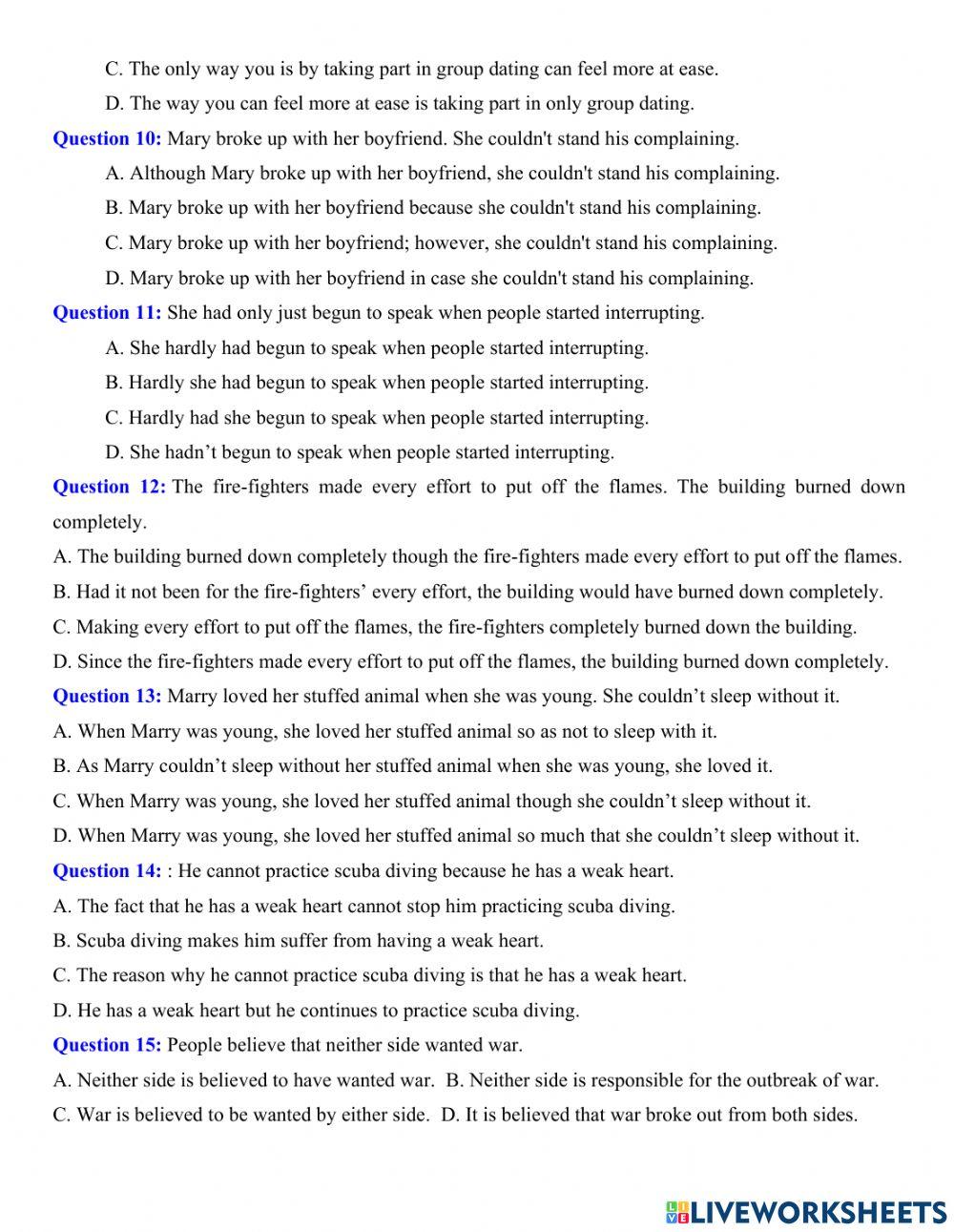 English Grade 11 - Unit 2