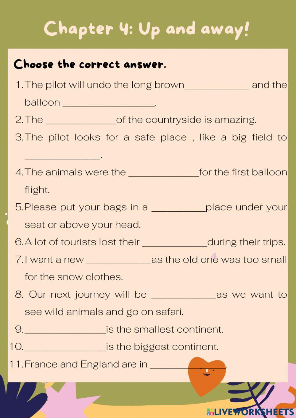 Grade 5 vocabulary review