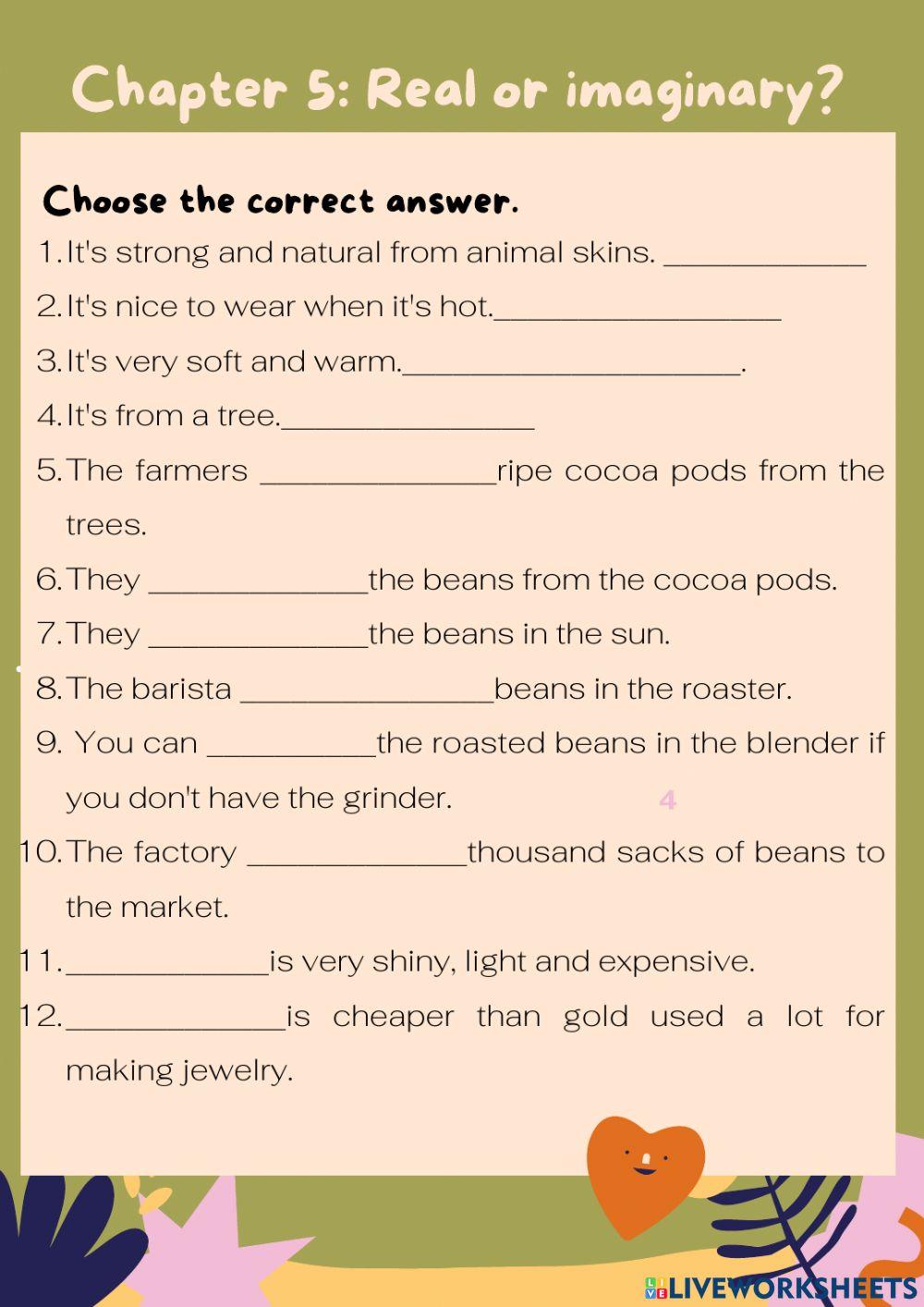 Grade 5 vocabulary review