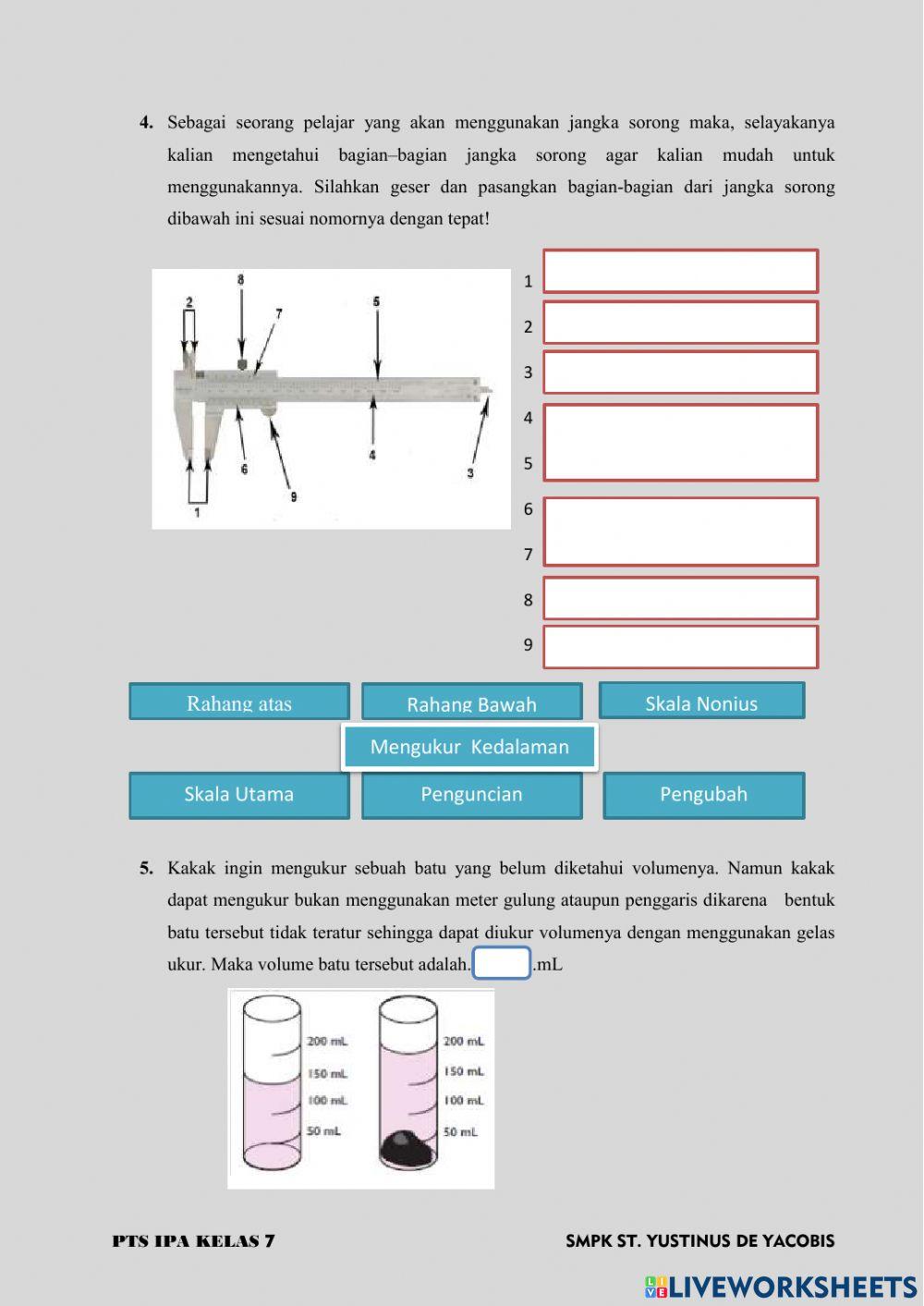 Pts ipa kelas 7 2021