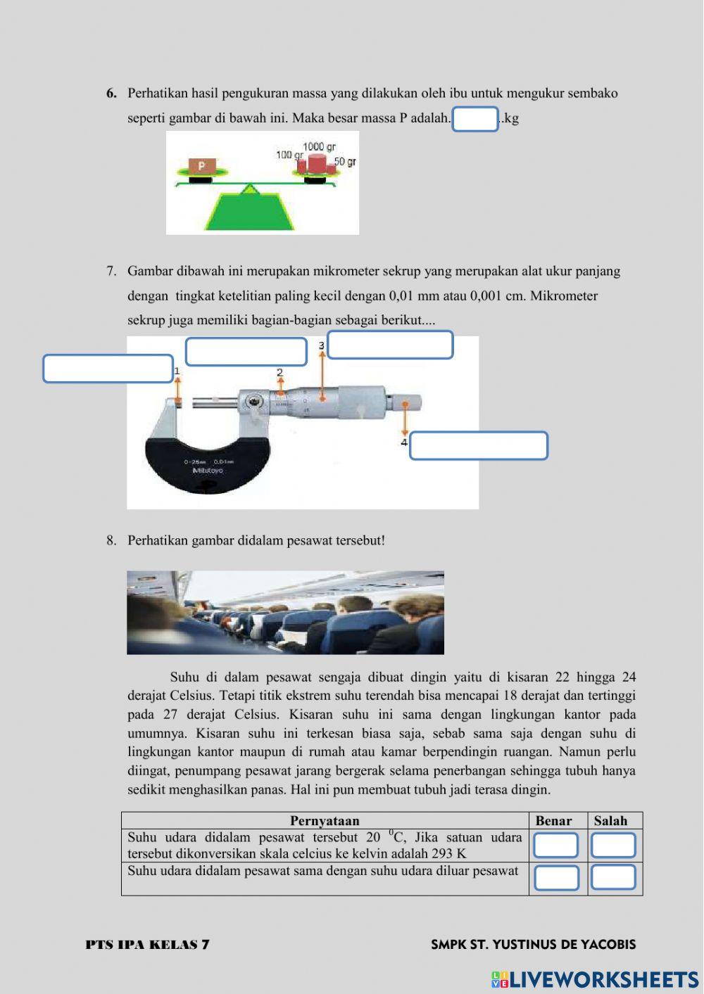 Pts ipa kelas 7 2021