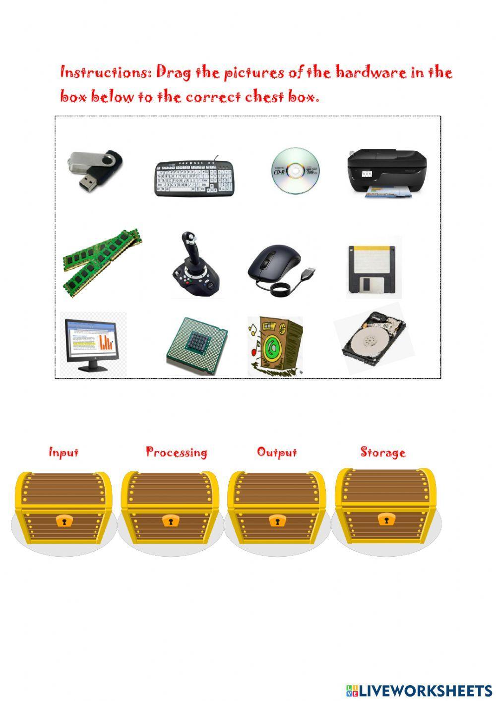 1448835 | Hardware devices | Moona Asad | LiveWorksheets