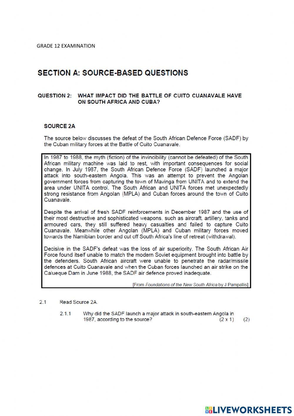 History paper 1 part 2