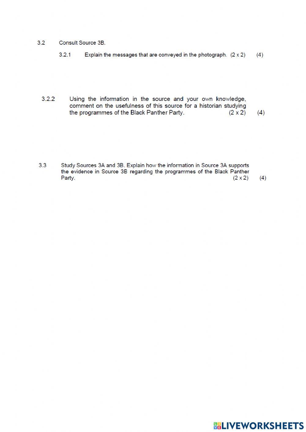 History paper 1 part 3