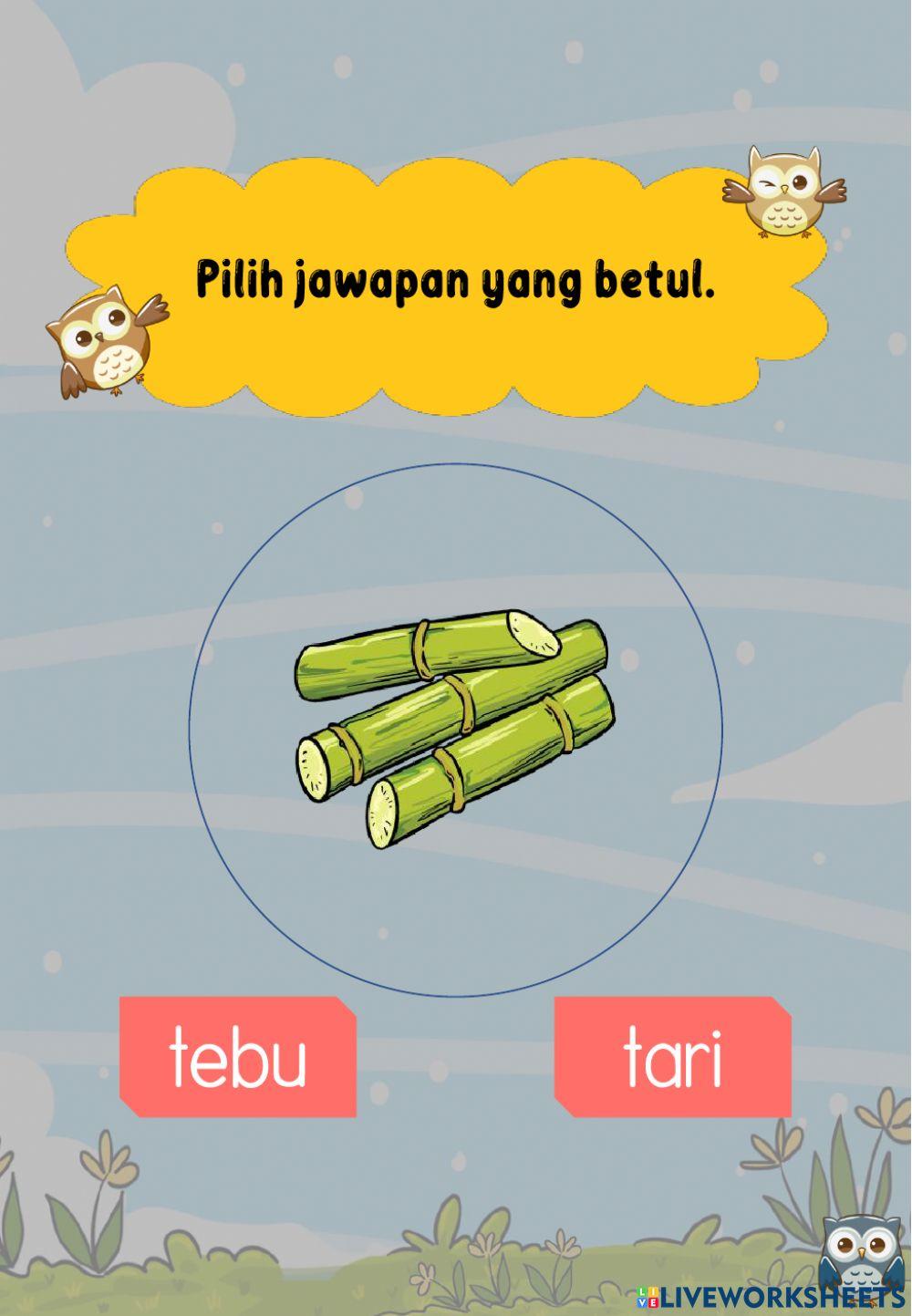 Latihan Suku Kata KV