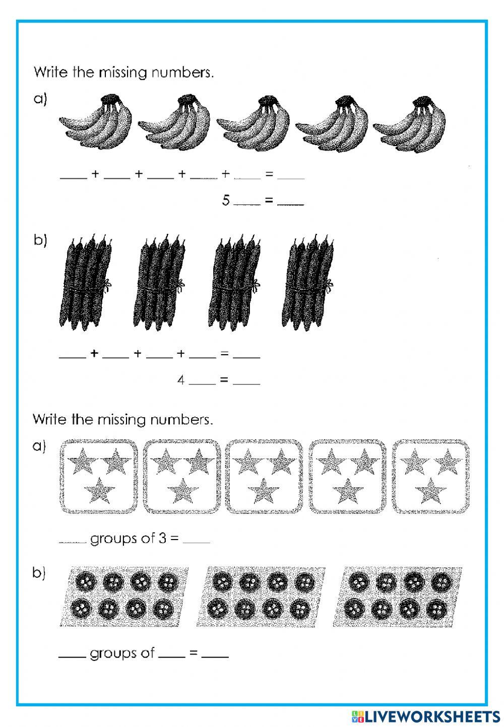 Multiplication Stories