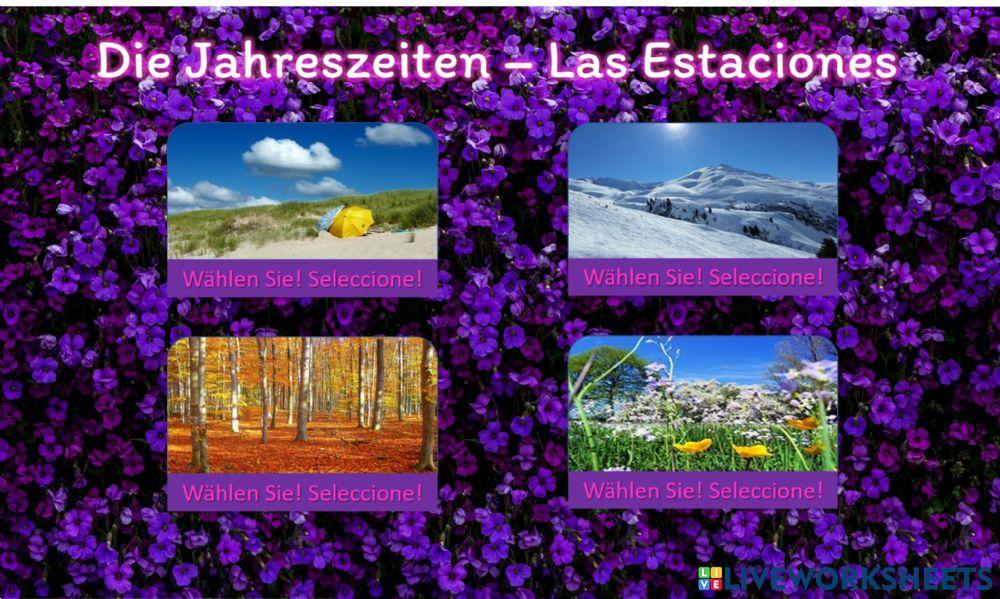 Die Jahreszeiten - Las Estaciones