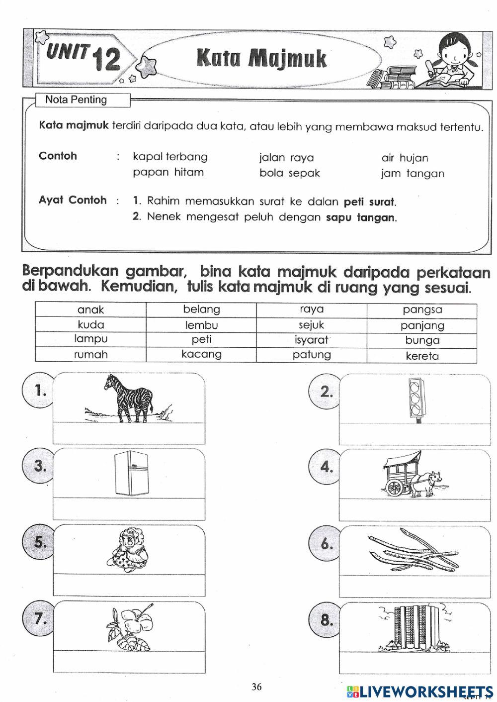 BM-Kata Tanya dan Kata Majmuk