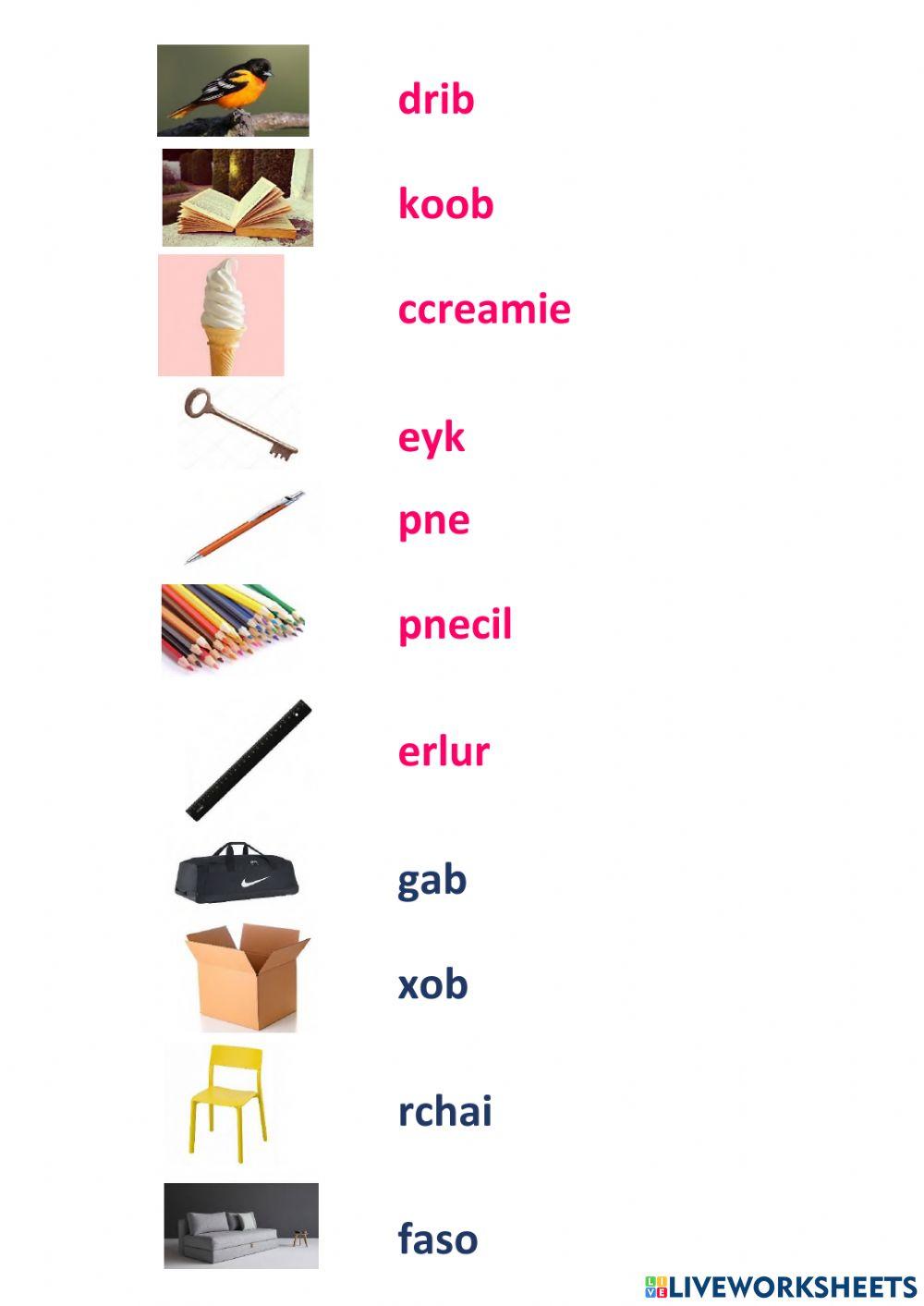 Vocabulary elementary