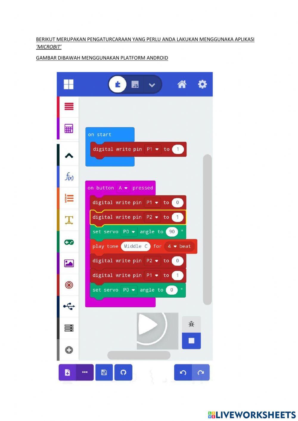 Projek pengaturcaraan palang keselamatan