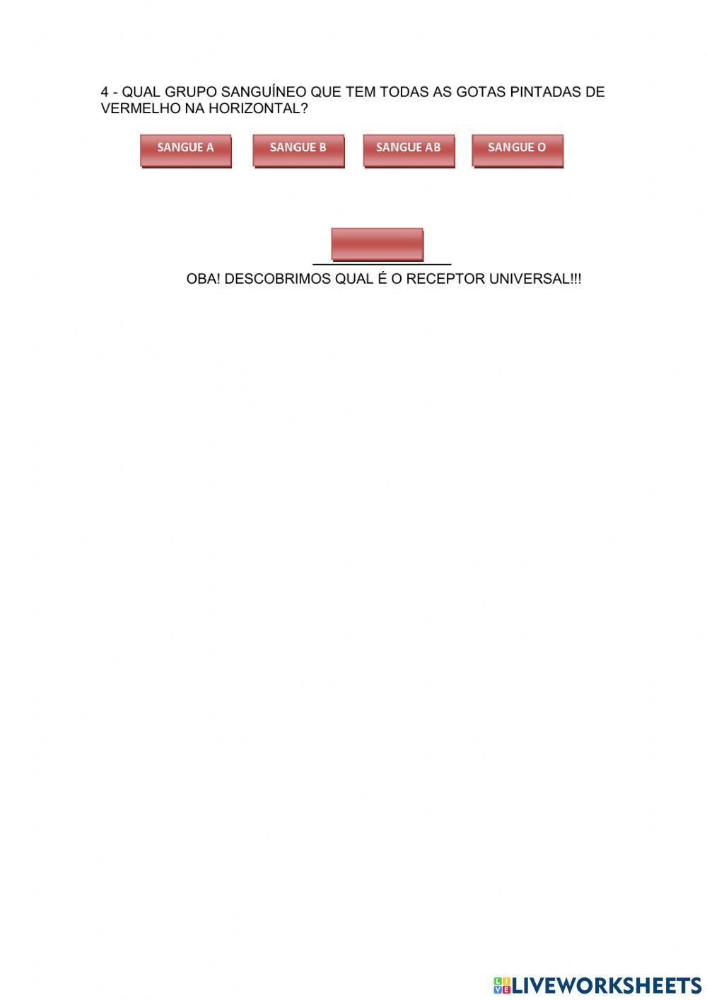 Tipos sanguíneos - Sistema ABO