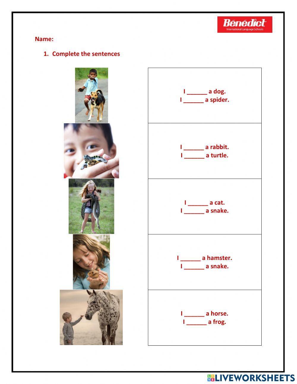 Kids 1 - Quiz Unit 6