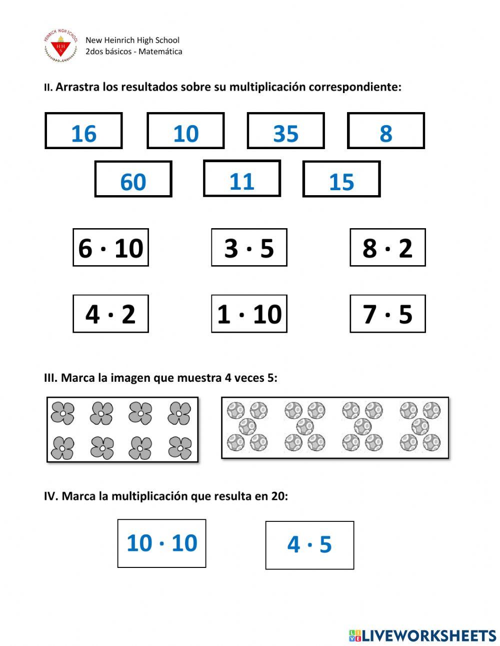 Multiplicaciones