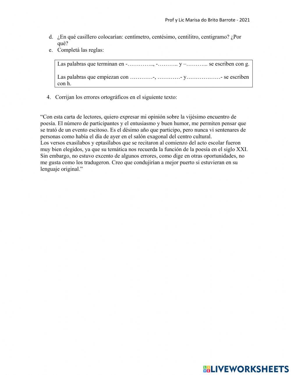 Formación de palabras