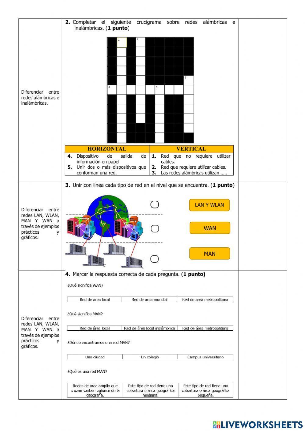 Examen del Primer Quimestre de Computación de Séptimo Grado