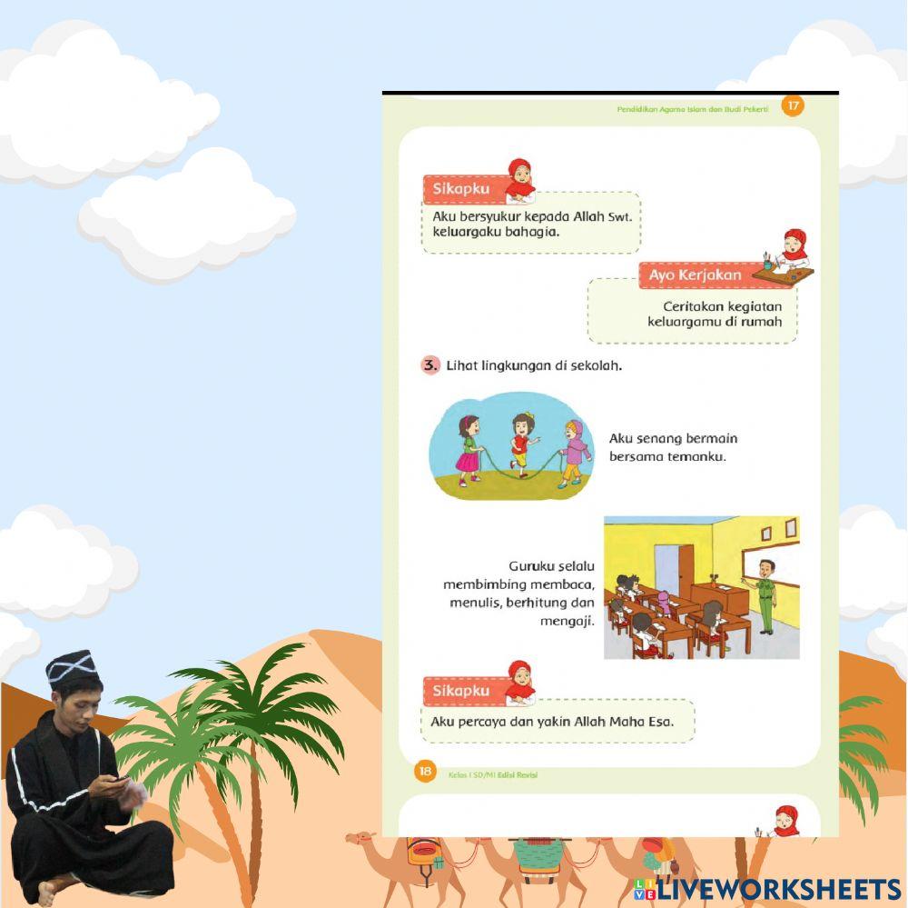 Pai kelas  1 (allah maha esa)