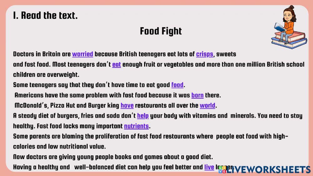 Fifth grade reading comprehension