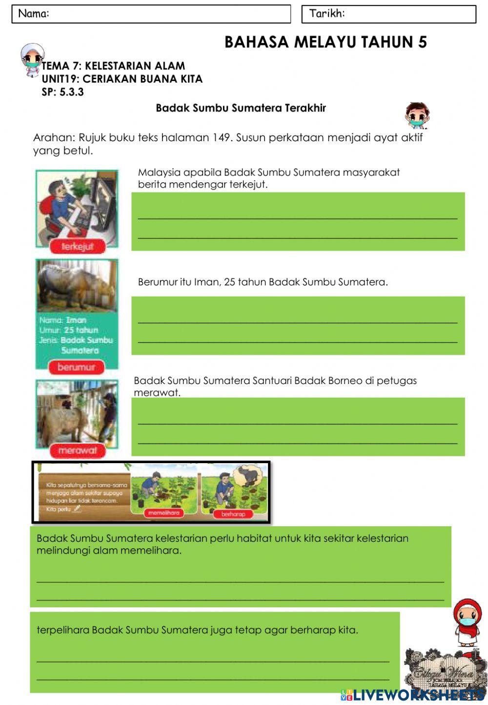 Badak Sumbu Sumatera Terakhir