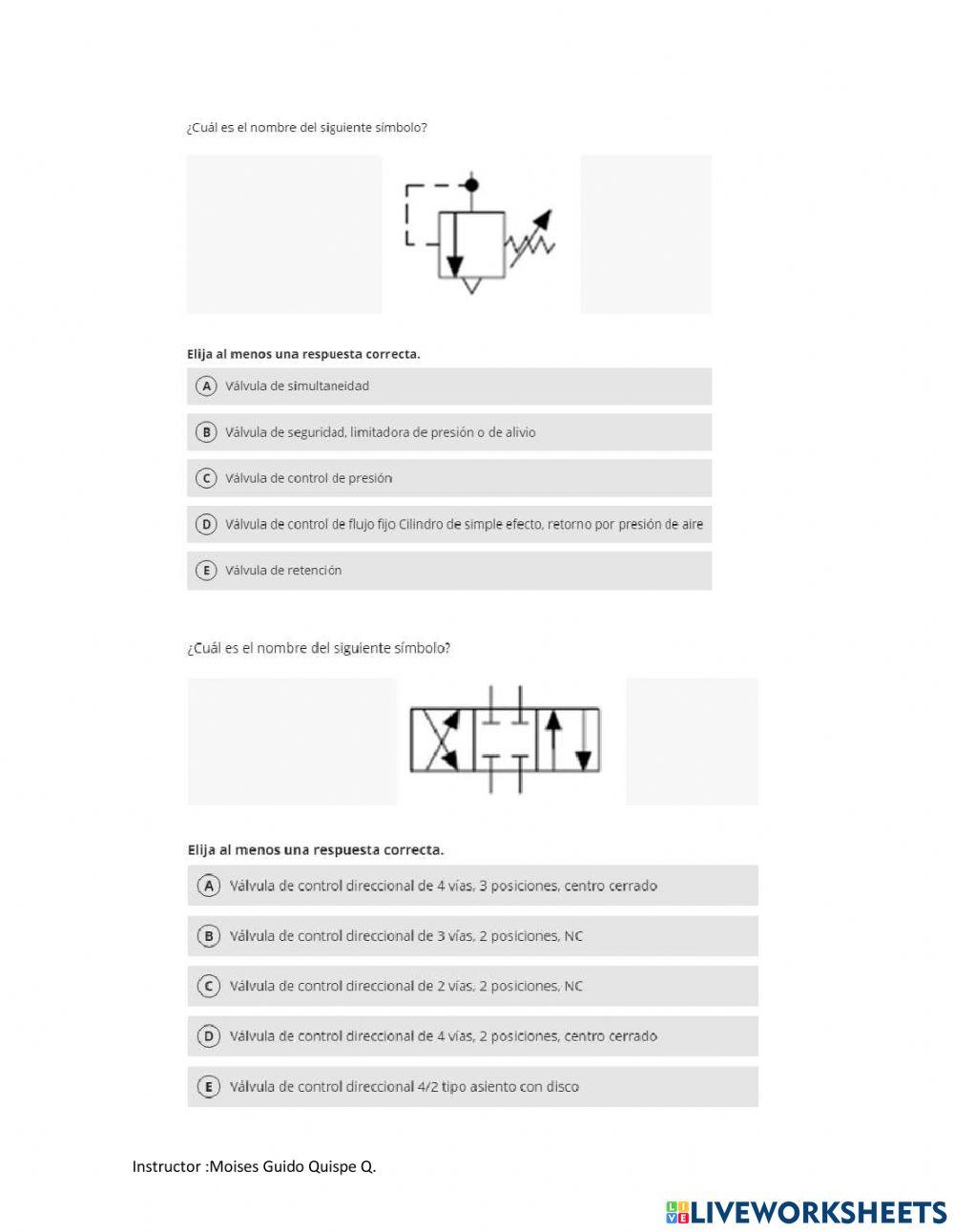 Simulacro neumática