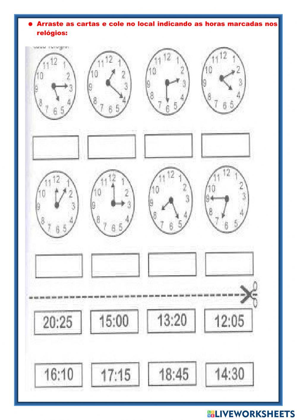 Medida do tempo- hora