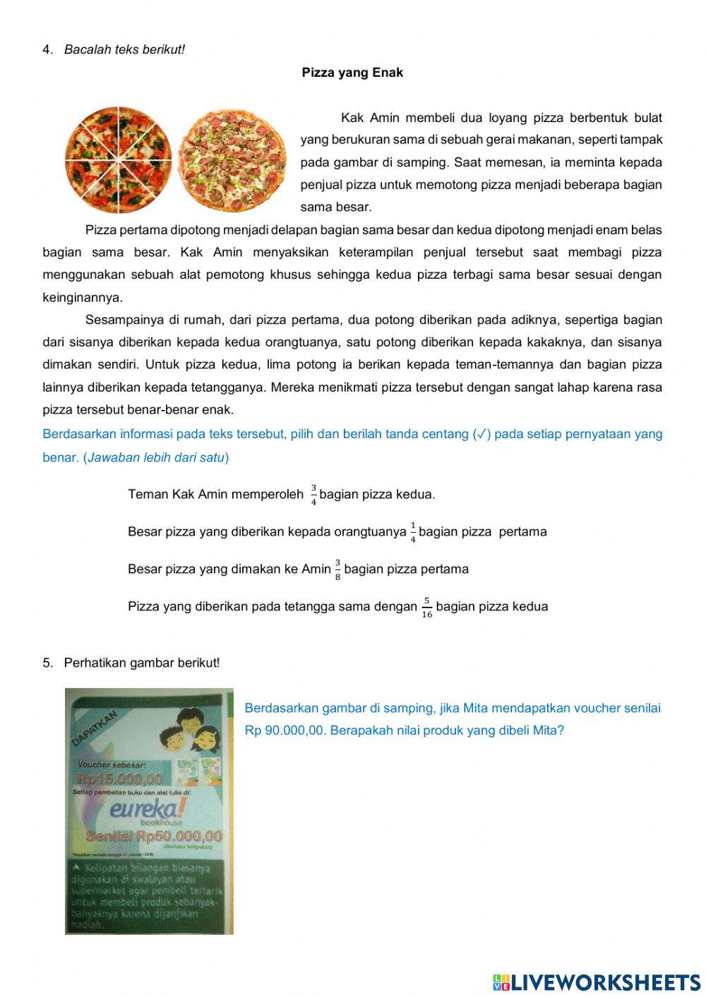 Pts ganjil matematika kelas 4