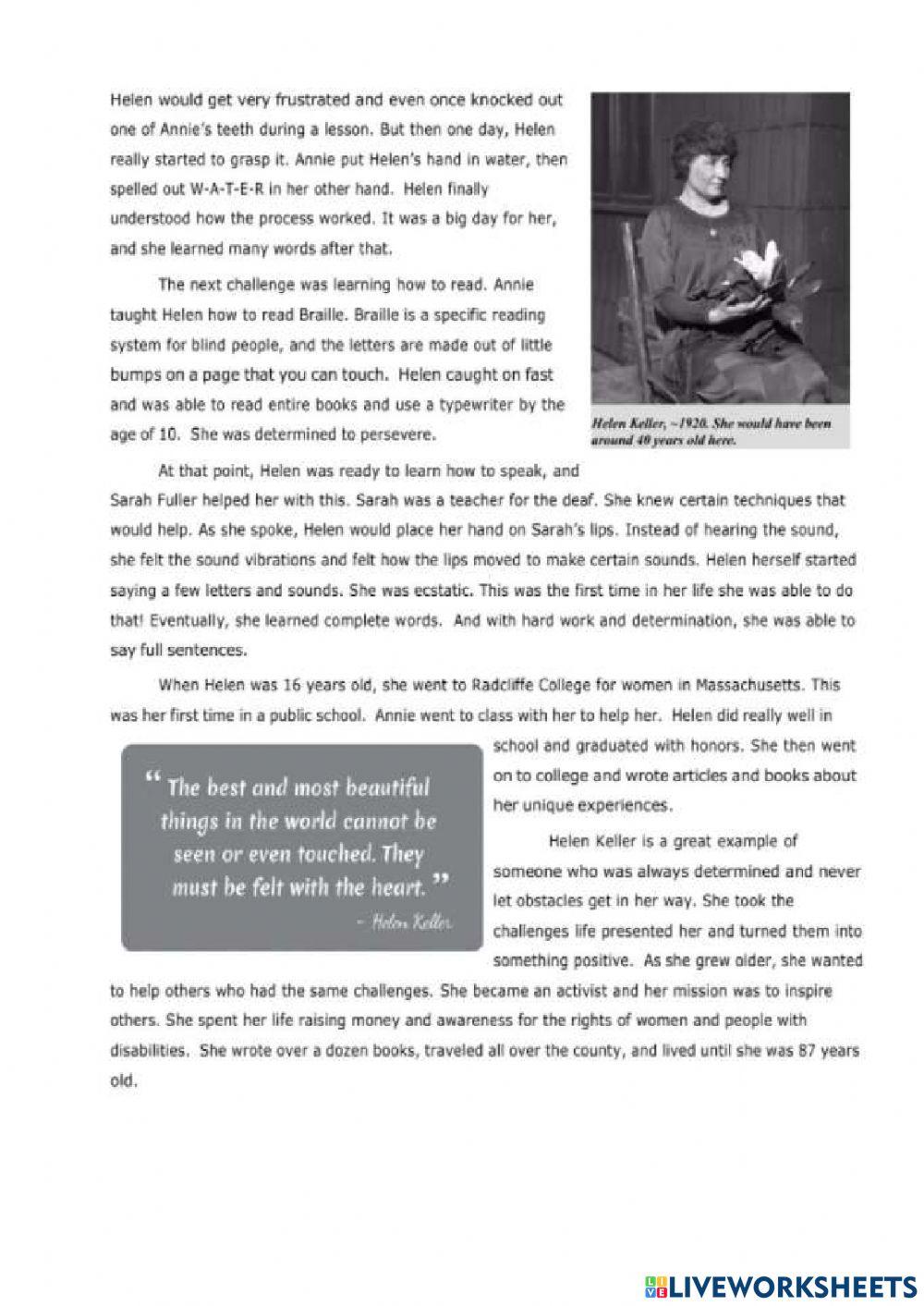 Unit 13 Overcoming The Odds