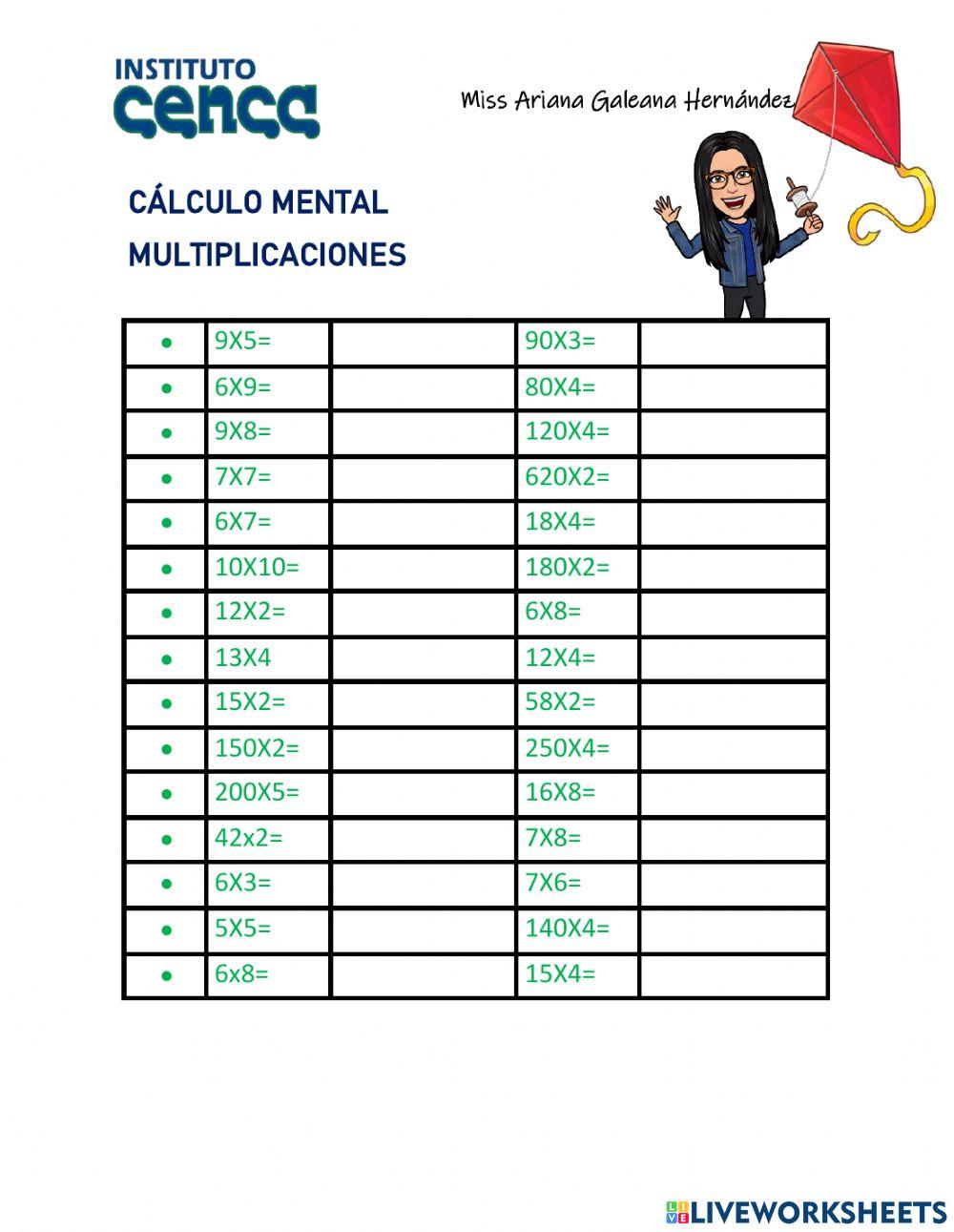 Operaciones mentales