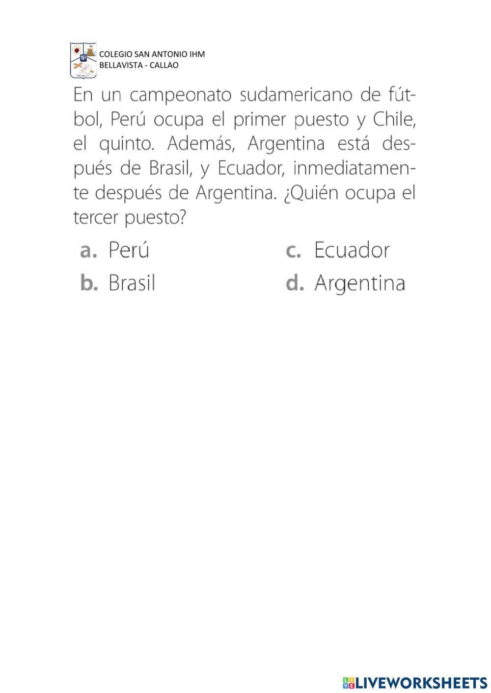 Problemas de orden de información