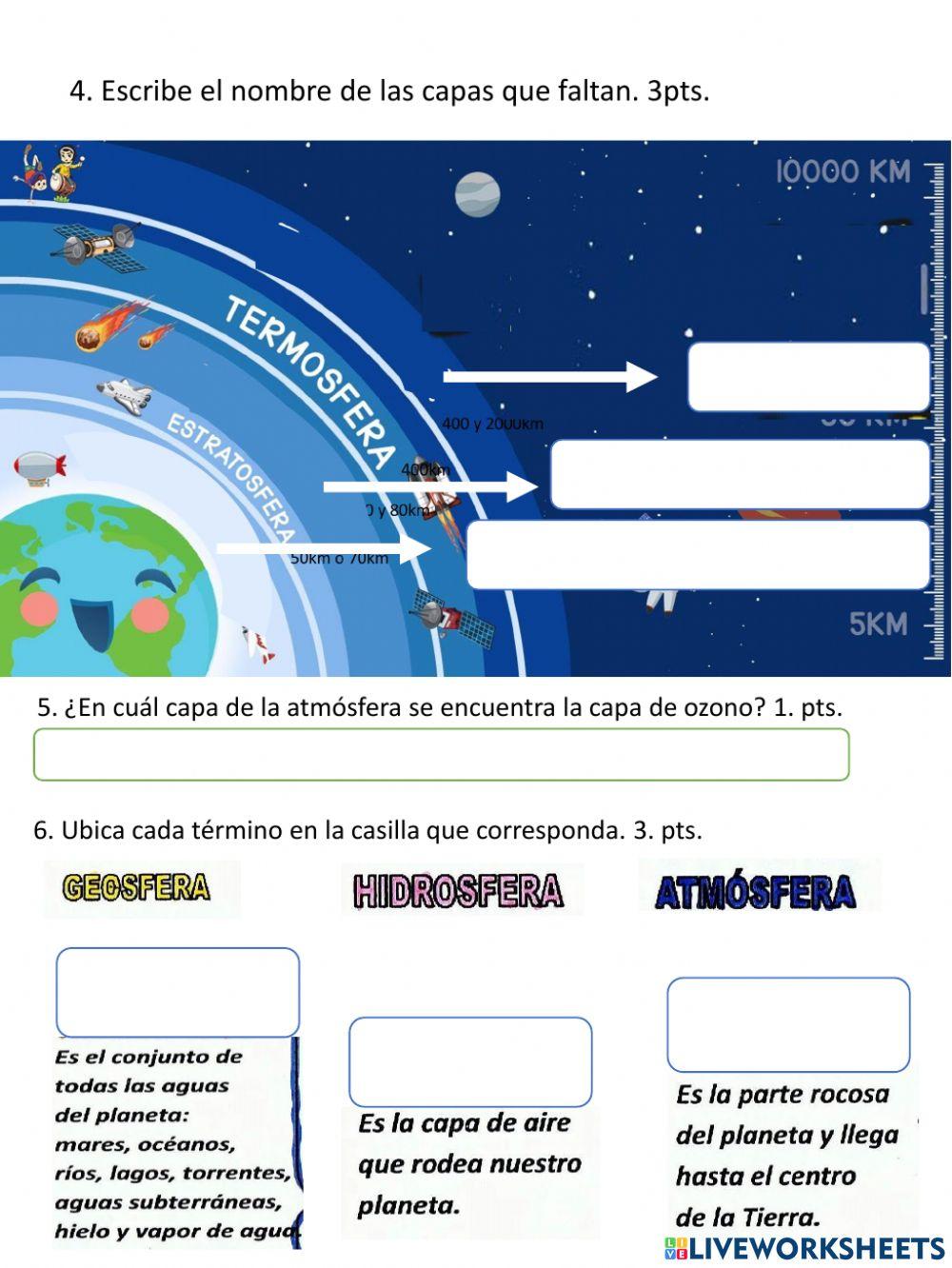 Guía 22. Capas de la tierra.