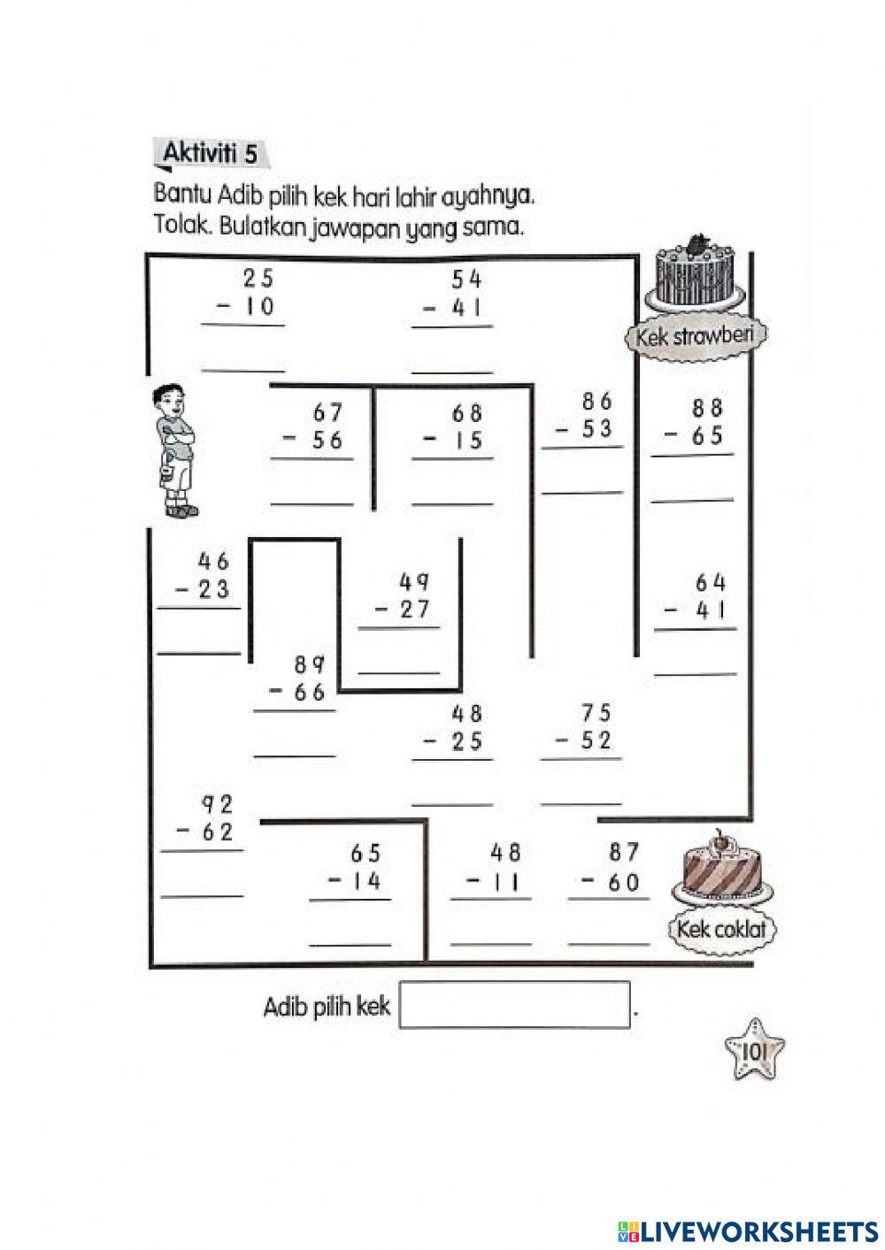 Matematik TOLAK MUDAH