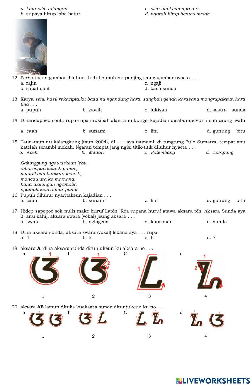 PTS Ganjil Basa Sunda