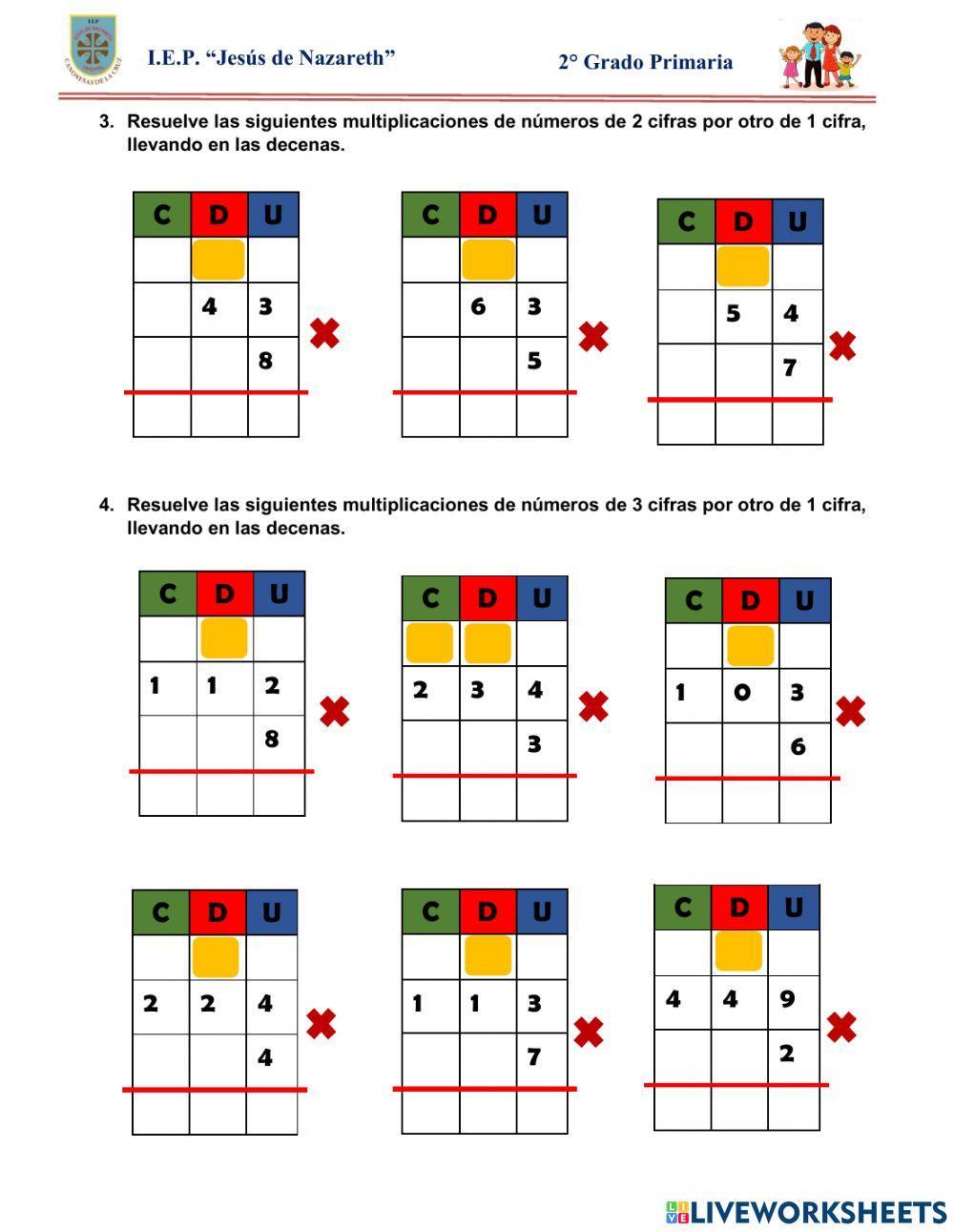Practico multiplicaciones
